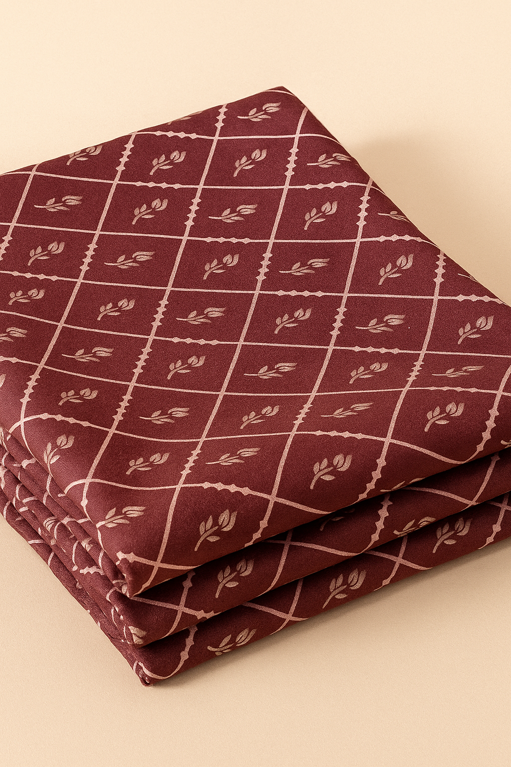 China Linen 2 piece Suit Allover Digital Printed