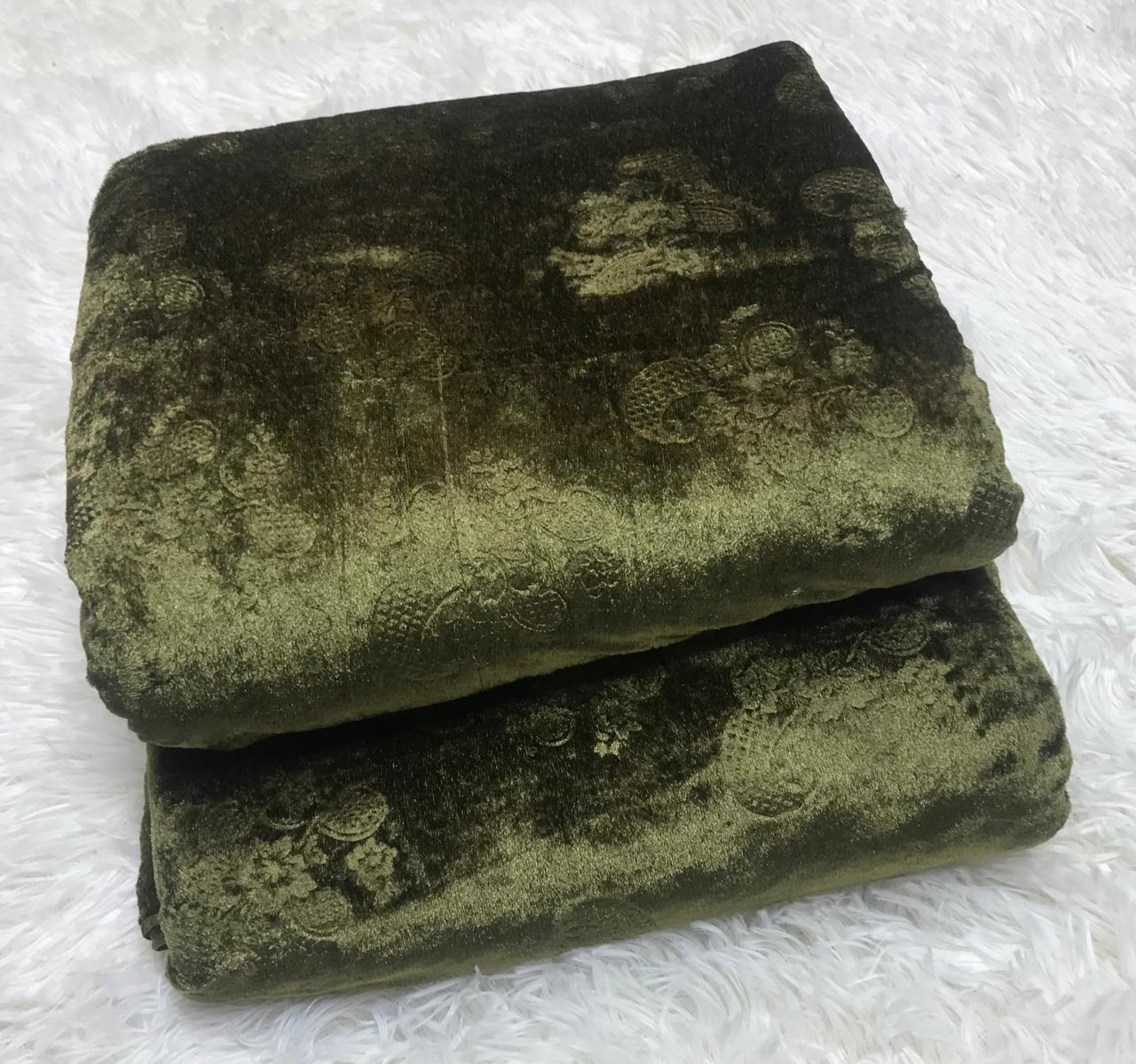 Premium Korean Velvet 2PC Suit