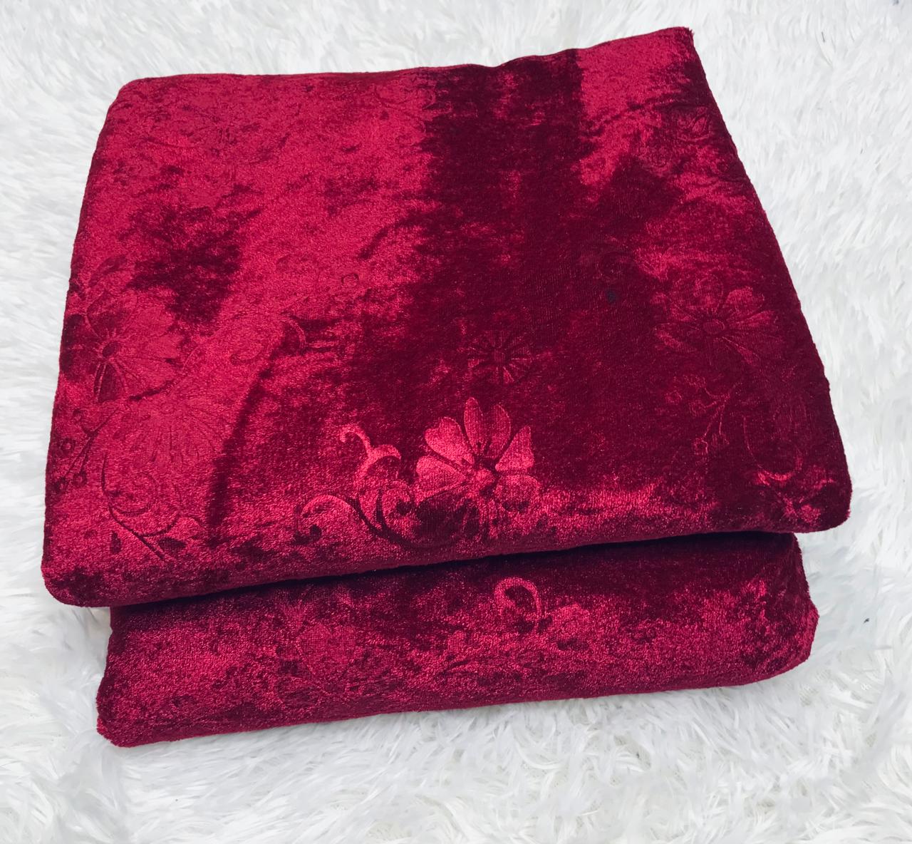 Premium Korean Velvet 2PC Suit