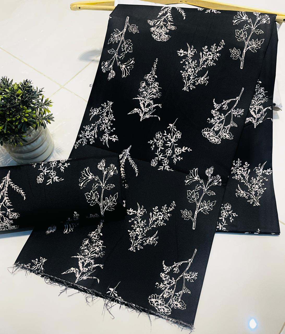 Digital Printed 2 piece Suit Unstitched polo cotton