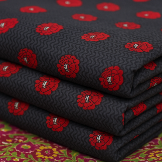 China Linen 2 piece Suit Allover Digital Printed