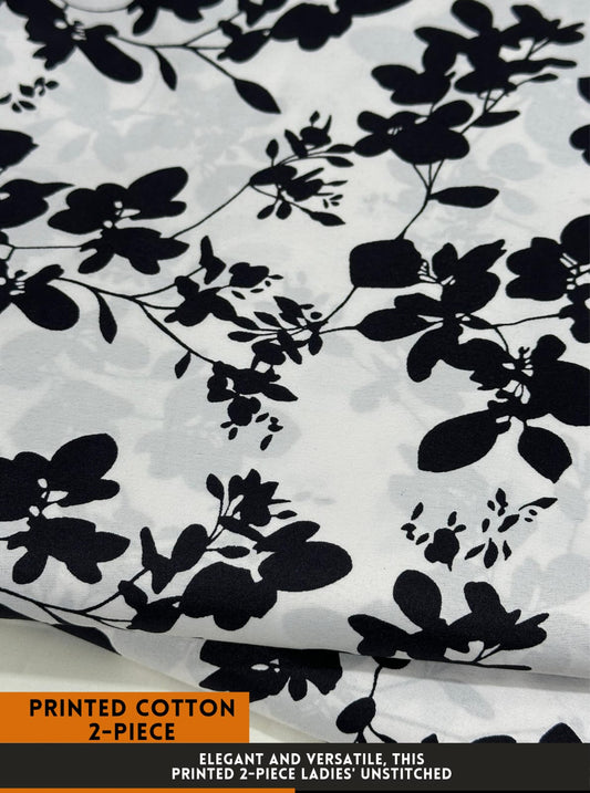 China Linen 2 piece Suit Allover Digital Printed