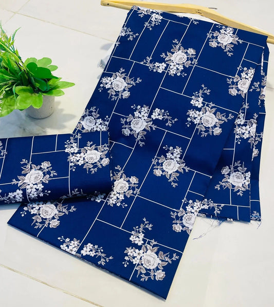 China Linen 2 piece Suit Allover Digital Printed